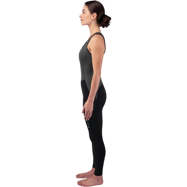 2026 Zhik Womens Microfleece X Skiff Long John Wetsuit SKF-0580-W-BLK - Black